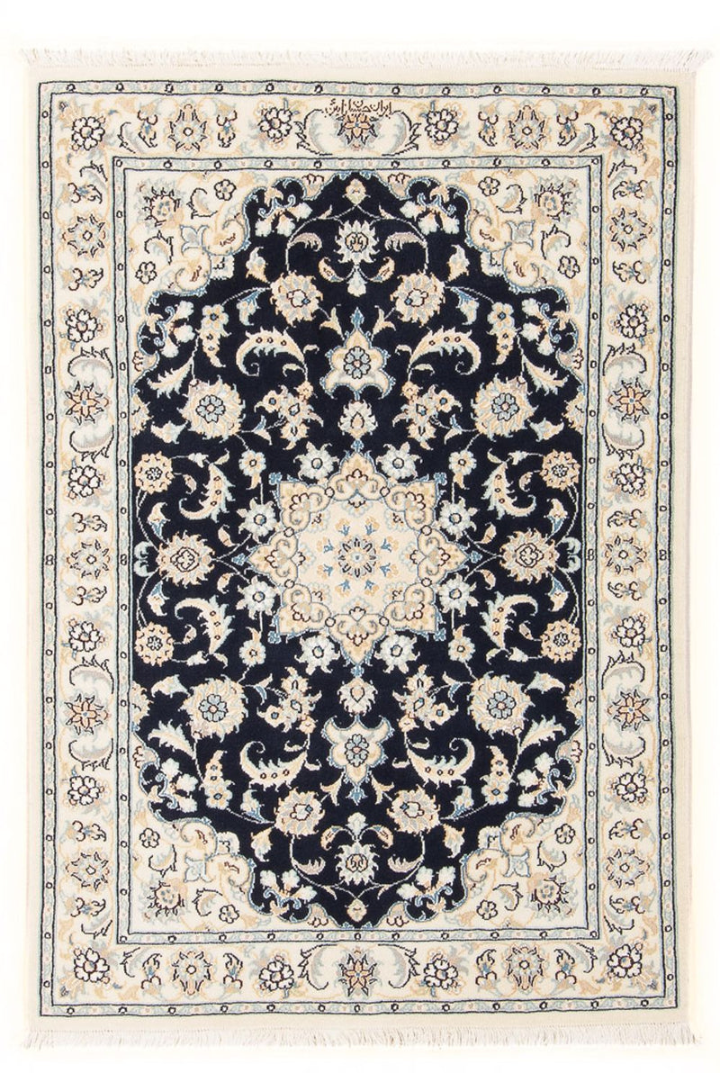 Perser Rug - Nain - Premium - 118 x 80 cm - dark blue