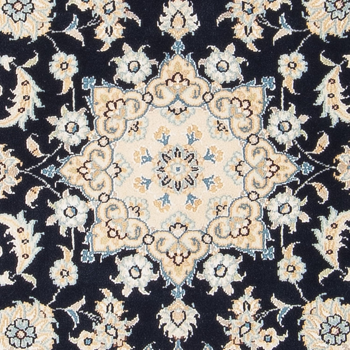 Perser Rug - Nain - Premium - 118 x 80 cm - dark blue