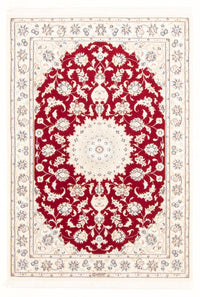 Perser Rug - Nain - Royal - 156 x 107 cm - red
