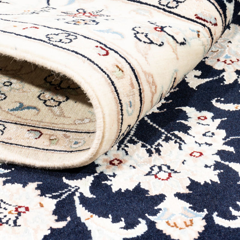 Perser Rug - Nain - Premium - 182 x 121 cm - dark blue