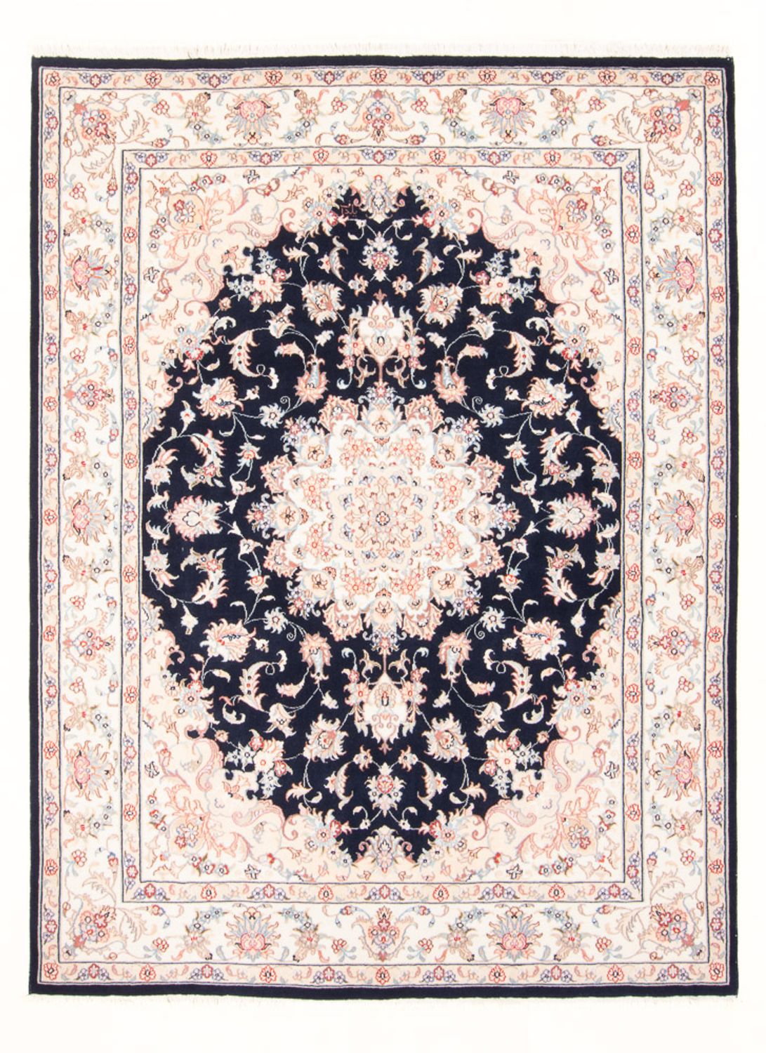 Perser Rug - Tabriz - Royal - 203 x 150 cm - dark blue