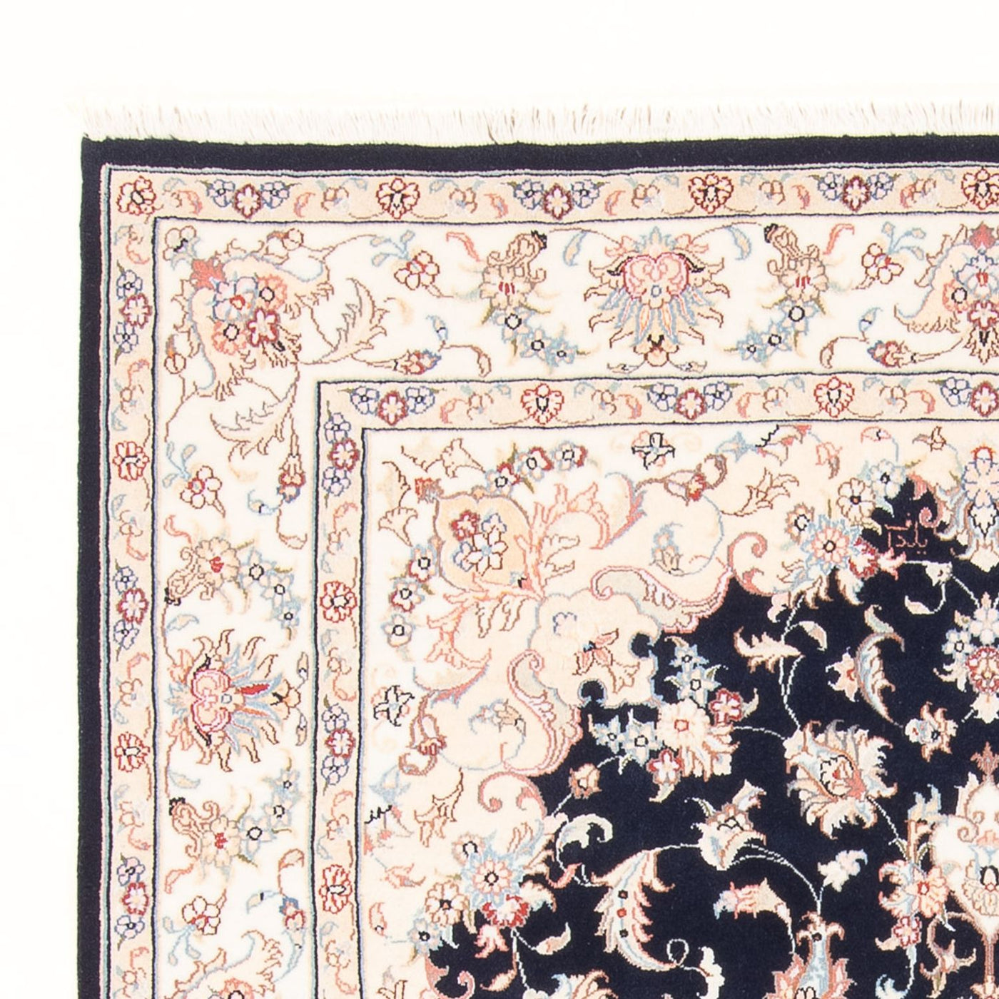 Tabriz - 50 Raj Rug 203x150cm - Persian Rugs