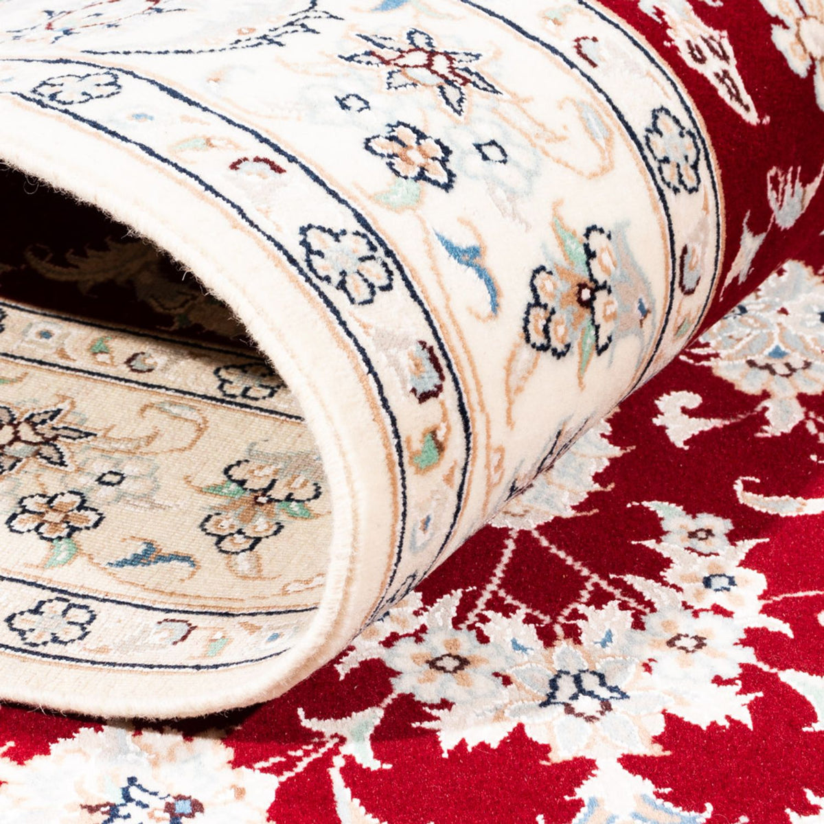 Perser Rug - Nain - Premium - 176 x 120 cm - red