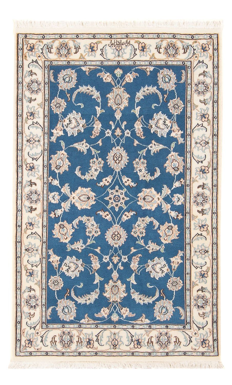 Perser Rug - Nain - Premium - 120 x 77 cm - light blue