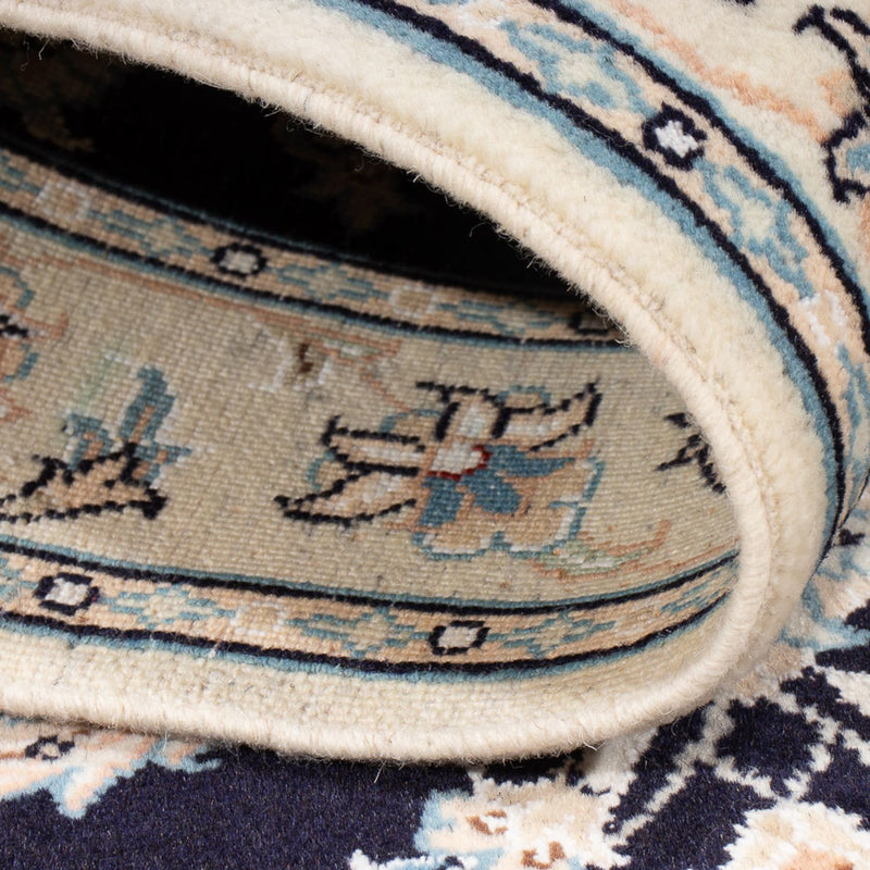 Perser Rug - Nain - Premium - 125 x 80 cm - dark blue