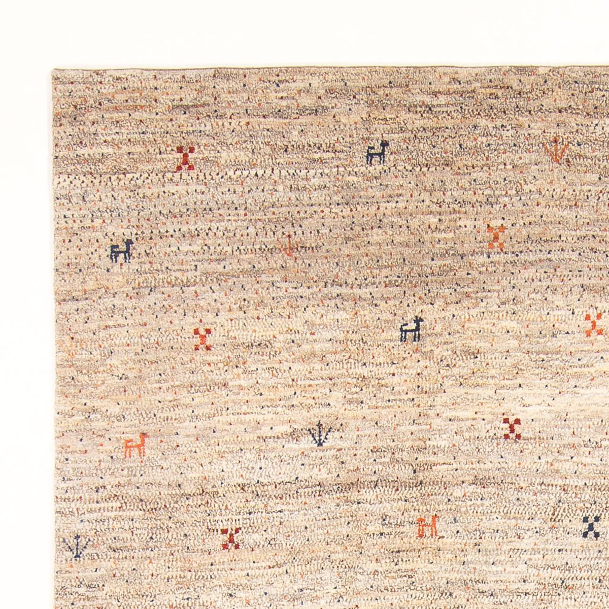Persian Gabbeh Rug 204x298cm - Perserteppich Wollteppich