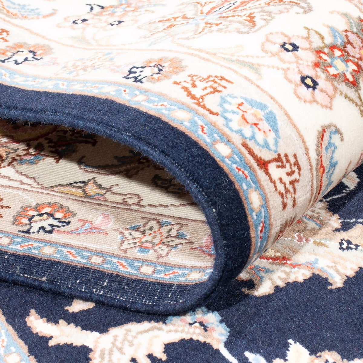 Perser Rug - Tabriz - Royal - 245 x 170 cm - dark blue