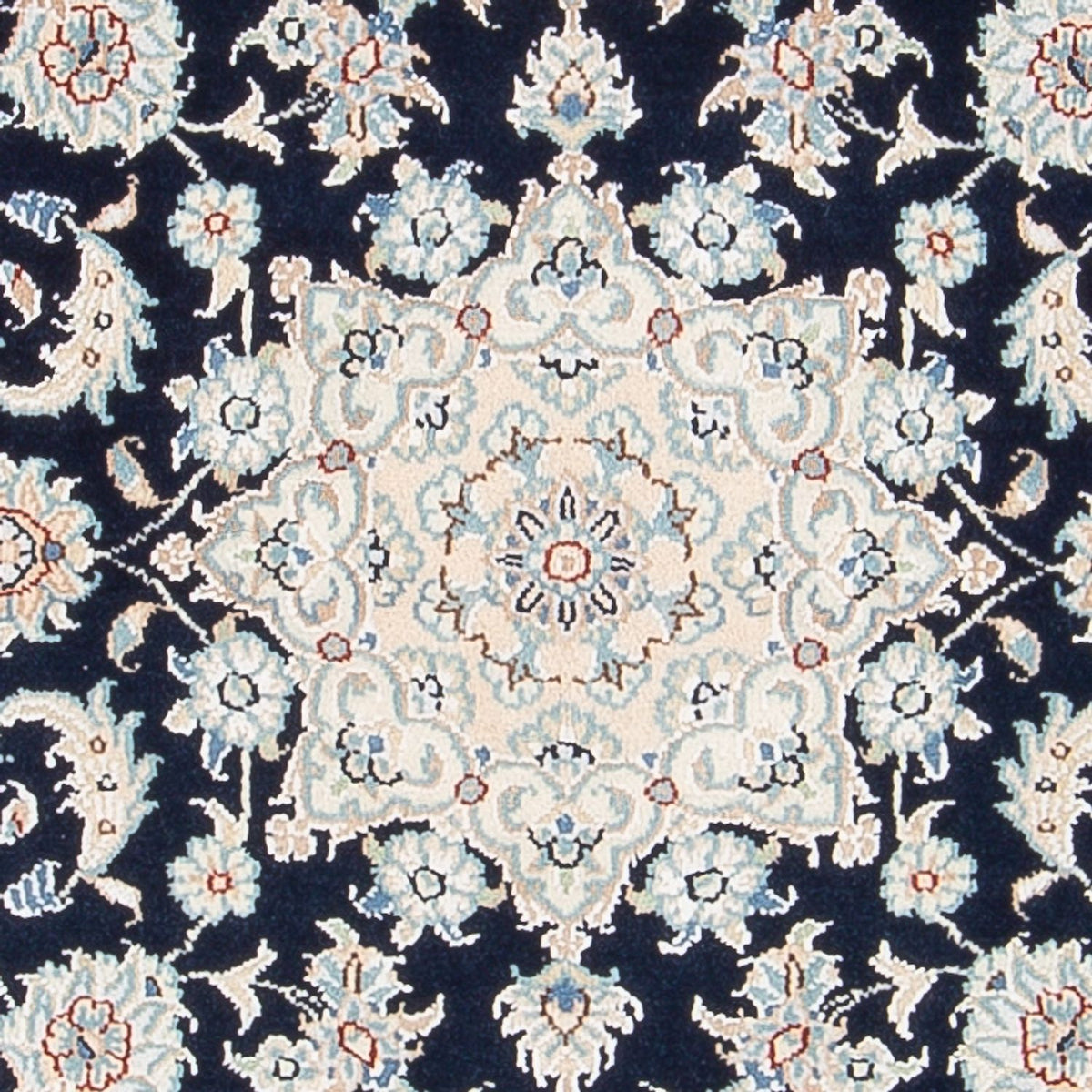 Perser Rug - Nain - Premium - 117 x 80 cm - dark blue