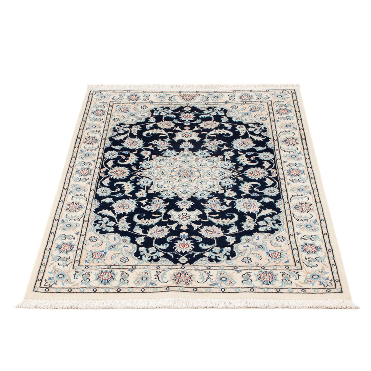 Perser Rug - Nain - Premium - 117 x 80 cm - dark blue
