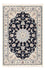 Perser Rug - Nain - Premium - 122 x 81 cm - dark blue