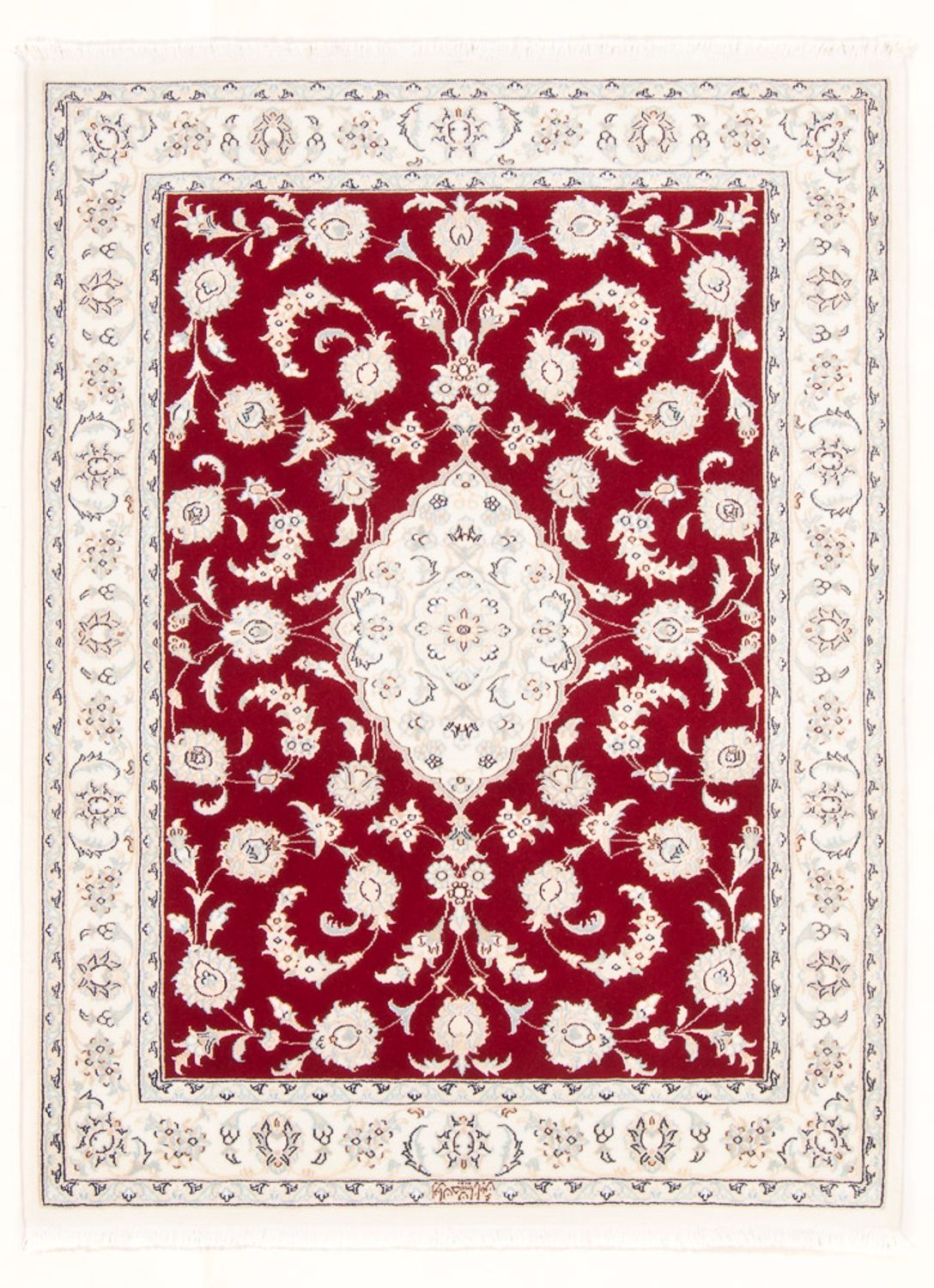 Perser Rug - Nain - Royal - 152 x 107 cm - red