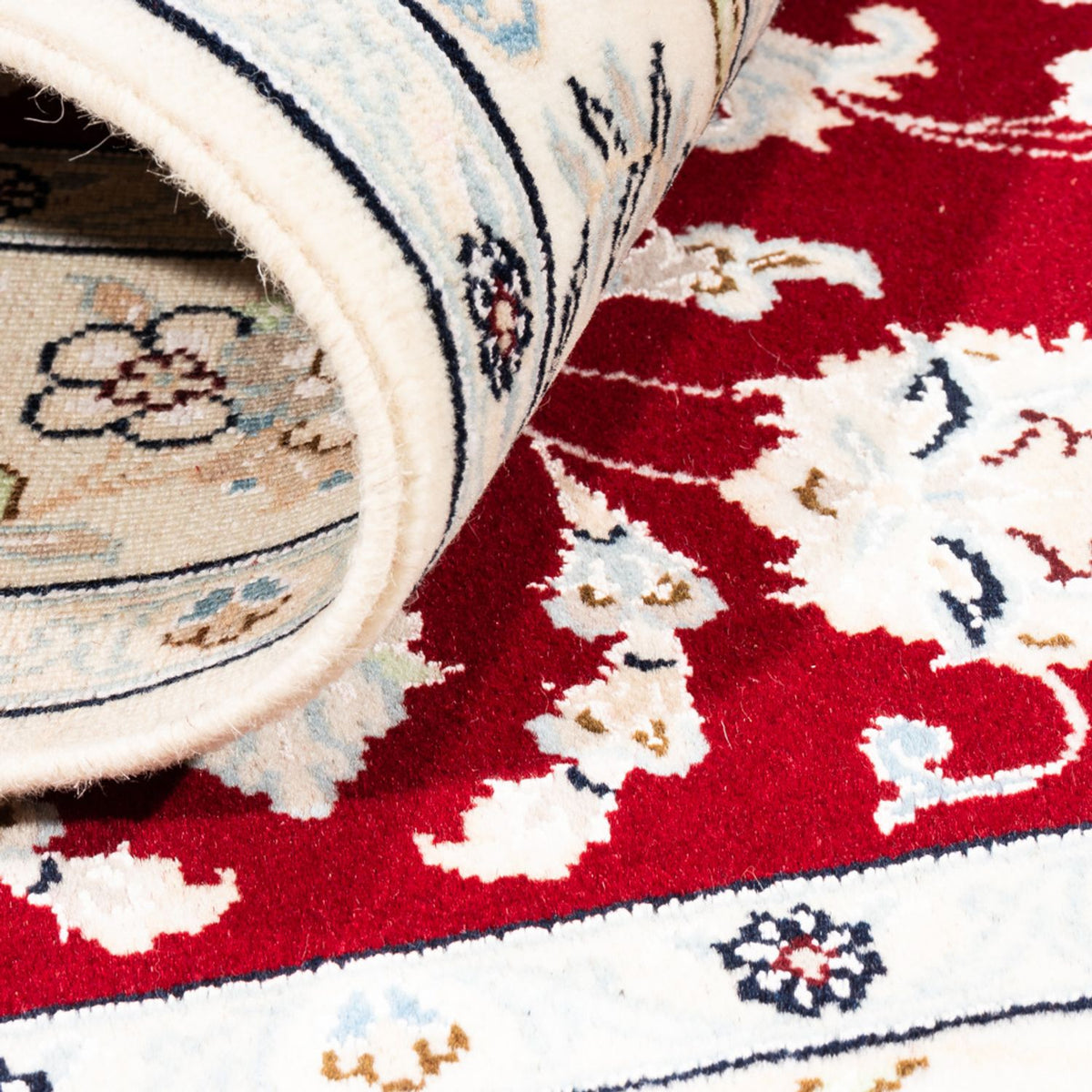 Perser Rug - Nain - Premium - 163 x 108 cm - red