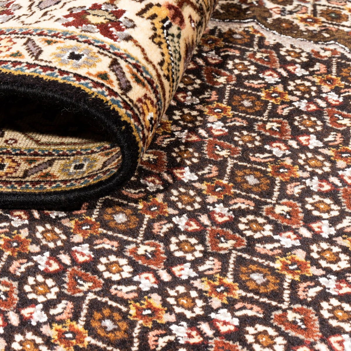 Perser Rug - Tabriz - Royal - 241 x 170 cm - black