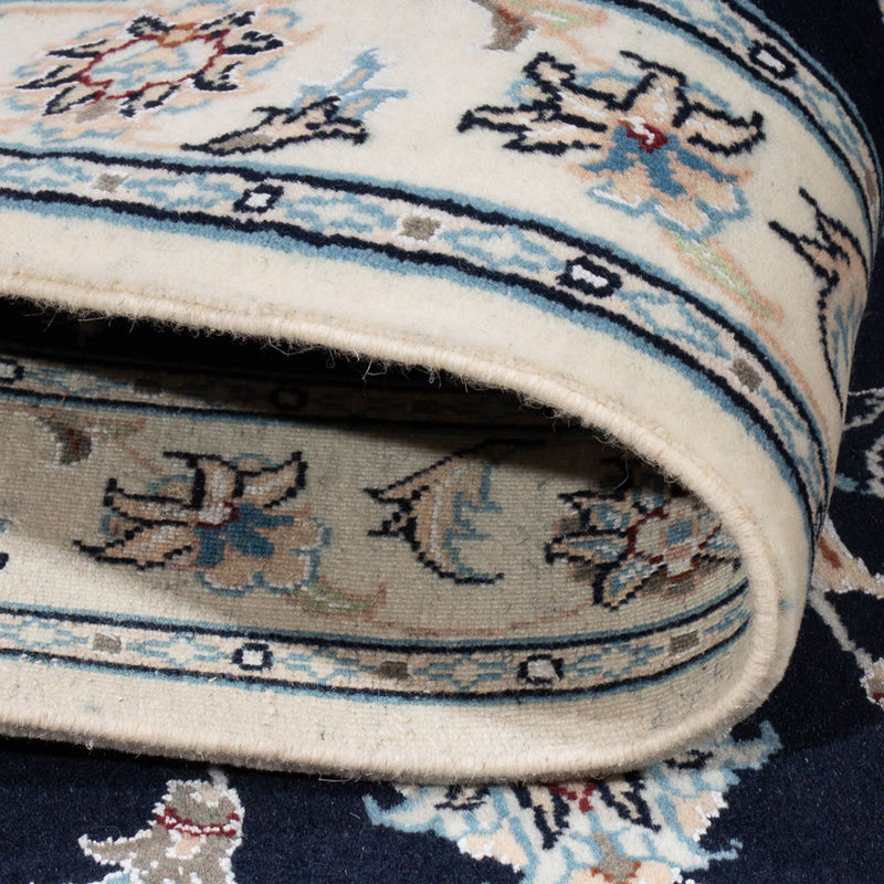 Perser Rug - Nain - Premium - 121 x 78 cm - dark blue