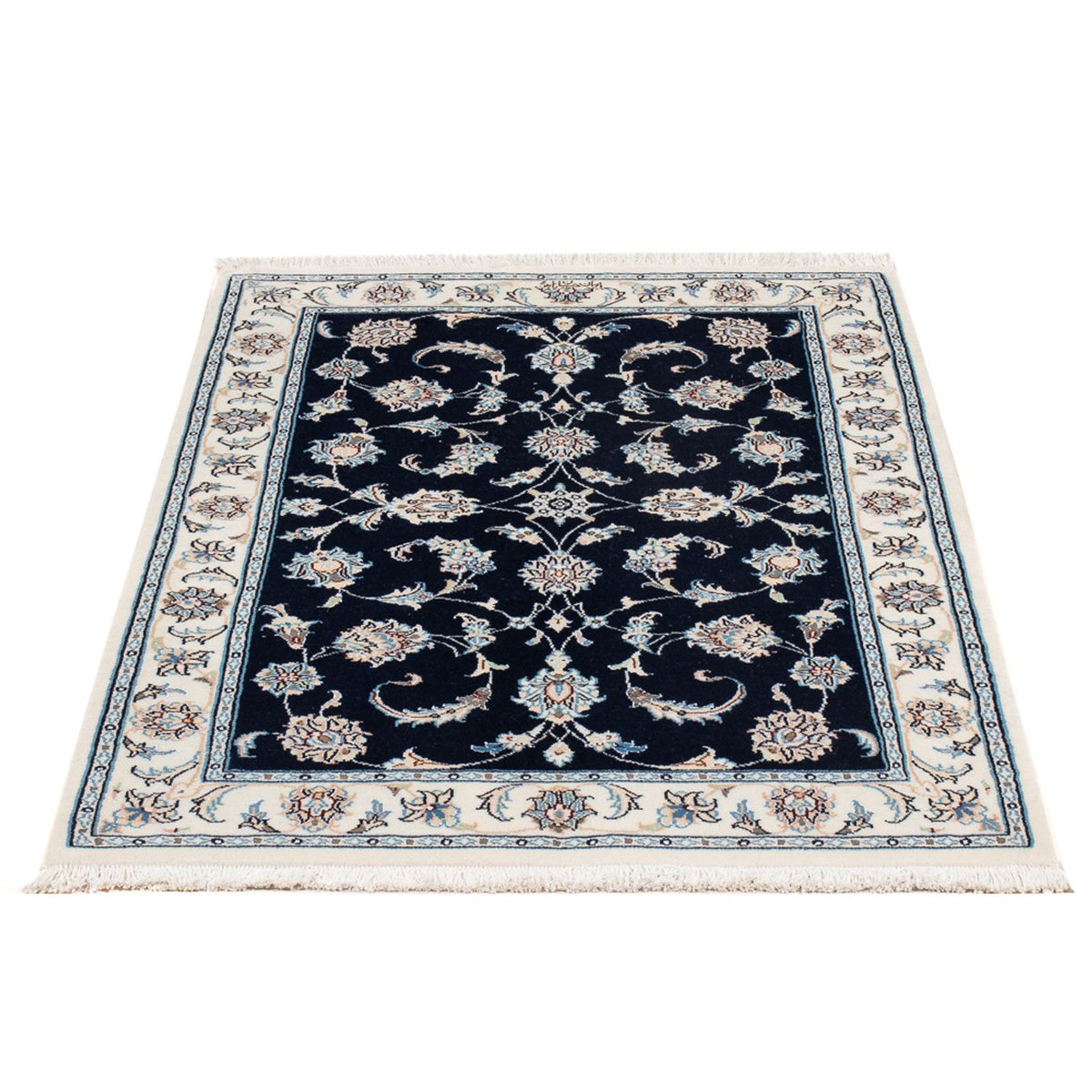 Perser Rug - Nain - Premium - 121 x 78 cm - dark blue