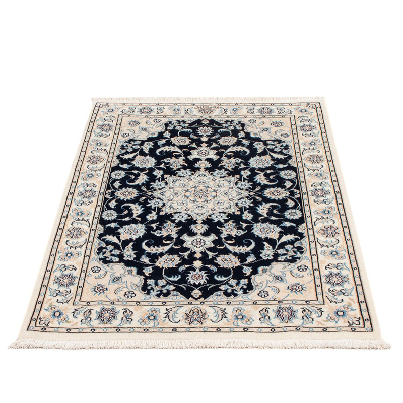 Perser Rug - Nain - Premium - 123 x 83 cm - dark blue