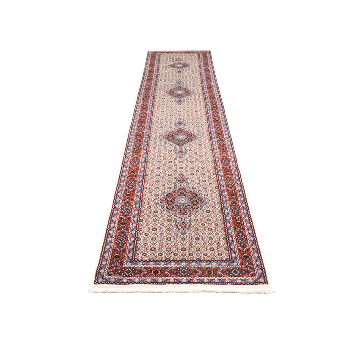 Runner Perser Rug - Classic - 397 x 78 cm - cream