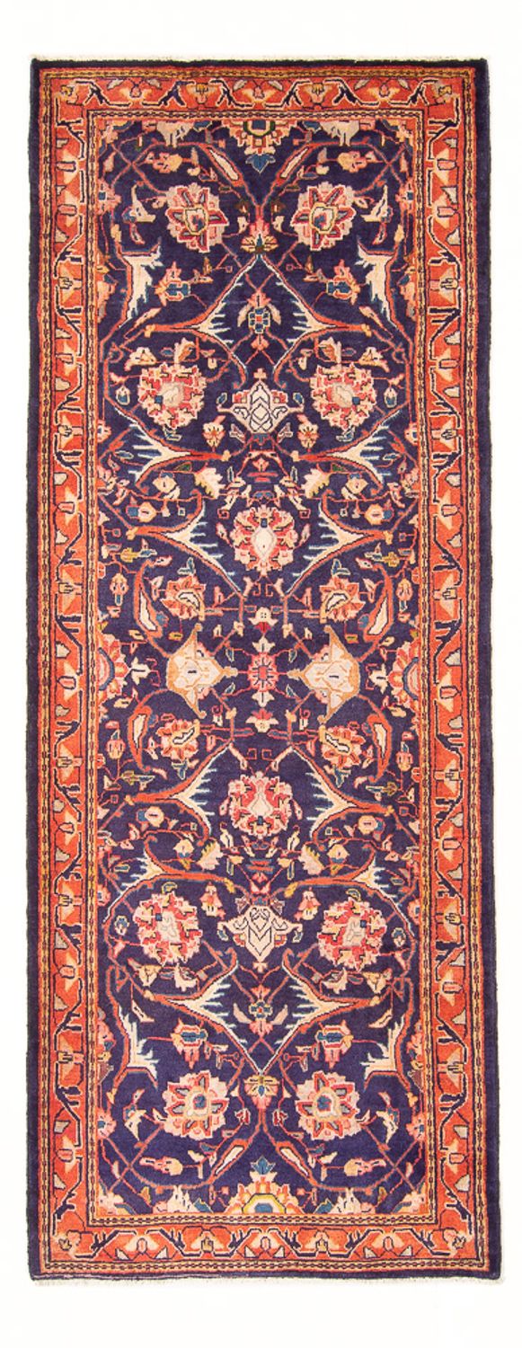 Runner Perser Rug - Bidjar - 306 x 118 cm - dark blue