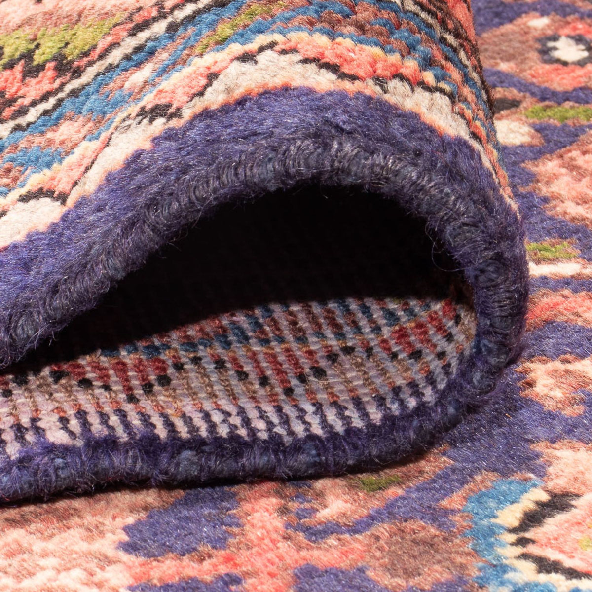 Runner Perser Rug - Nomadic - 308 x 118 cm - dark blue