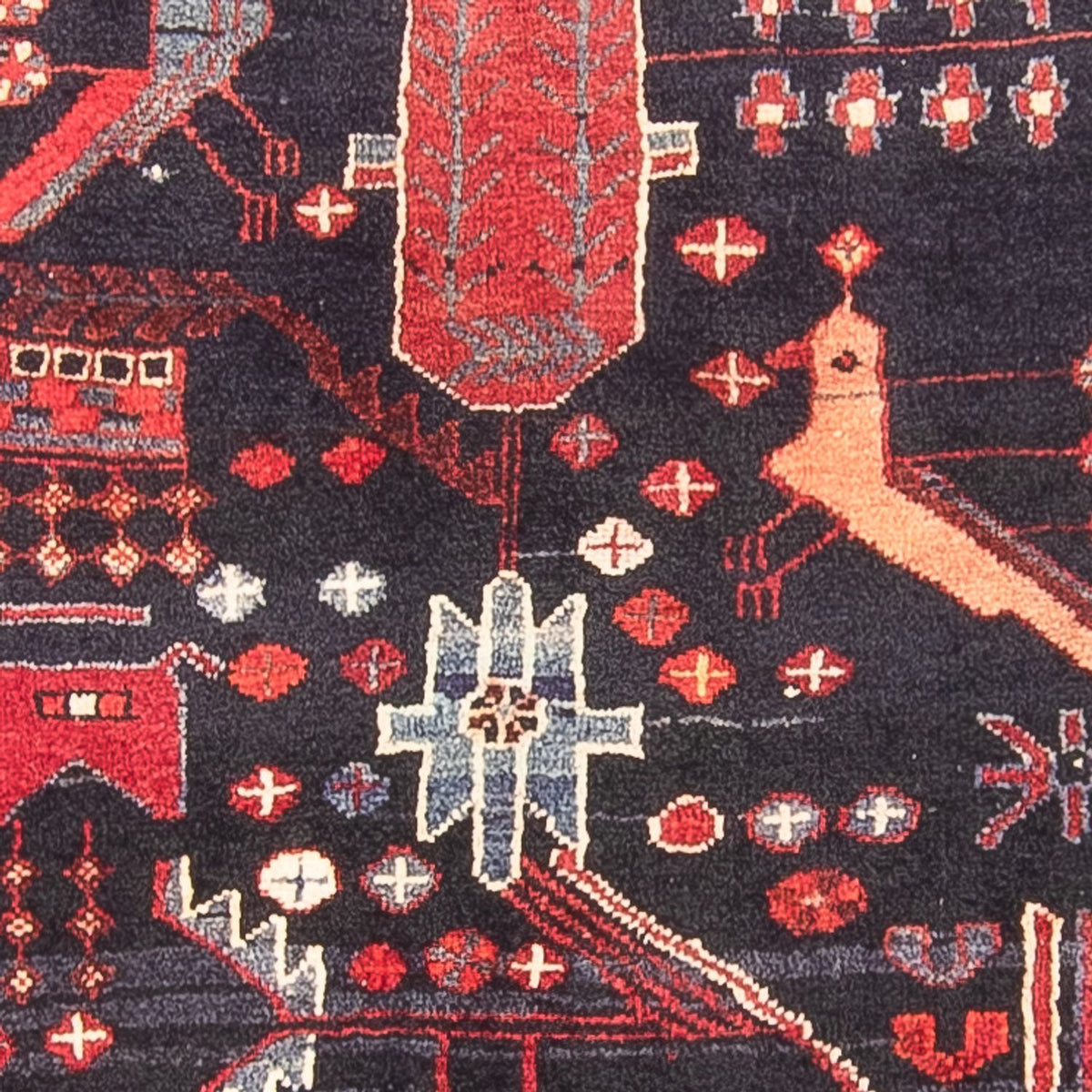 Runner Perser Rug - Nomadic - 331 x 108 cm - dark blue