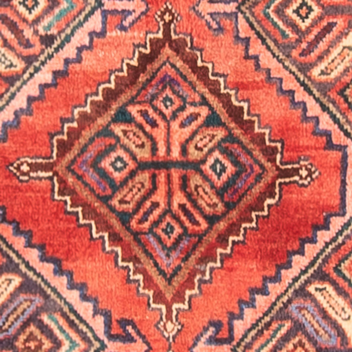 Runner Perser Rug - Nomadic - 355 x 101 cm - red