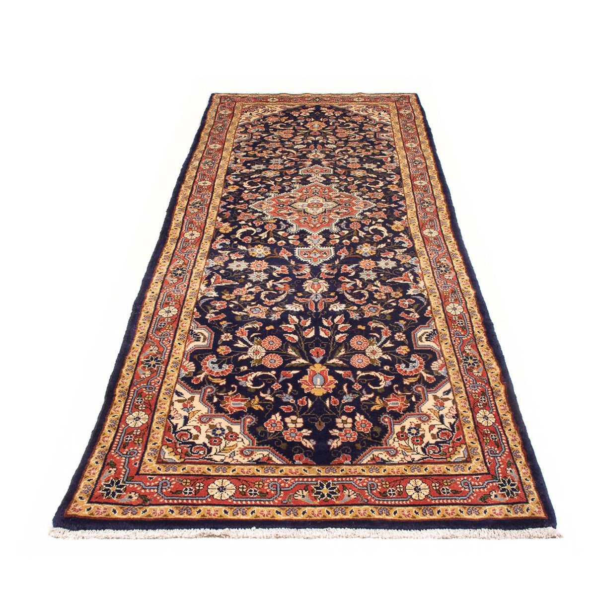 Runner Perser Rug - Nomadic - 336 x 102 cm - dark blue