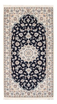 Perser Rug - Nain - Premium - 140 x 70 cm - dark blue
