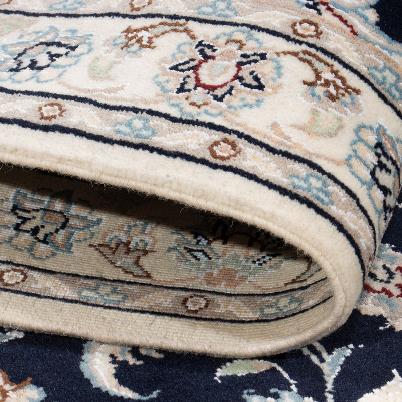 Perser Rug - Nain - Premium - 140 x 70 cm - dark blue