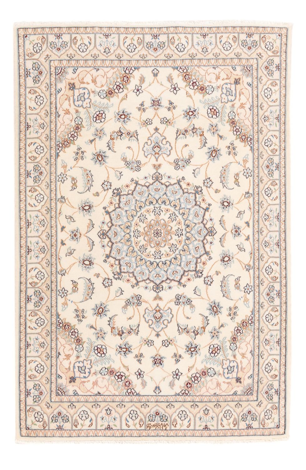 Perser Rug - Nain - Premium - 153 x 106 cm - cream