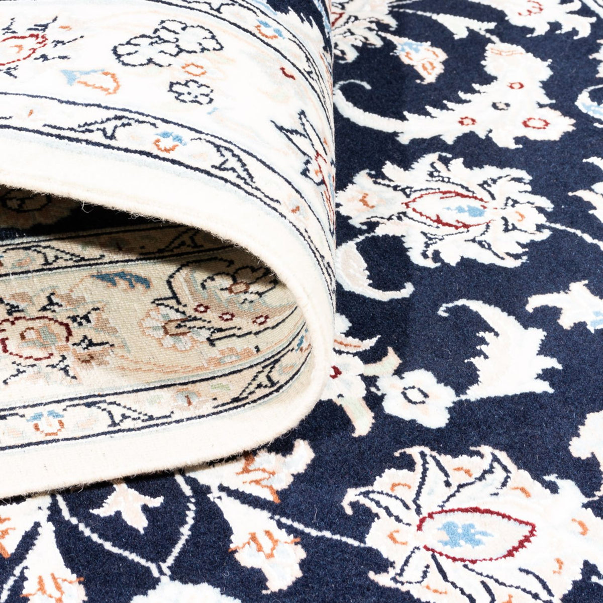 Perser Rug - Nain - Premium - 148 x 107 cm - dark blue