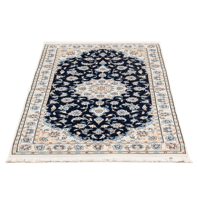 Perser Rug - Nain - Premium - 134 x 74 cm - dark blue