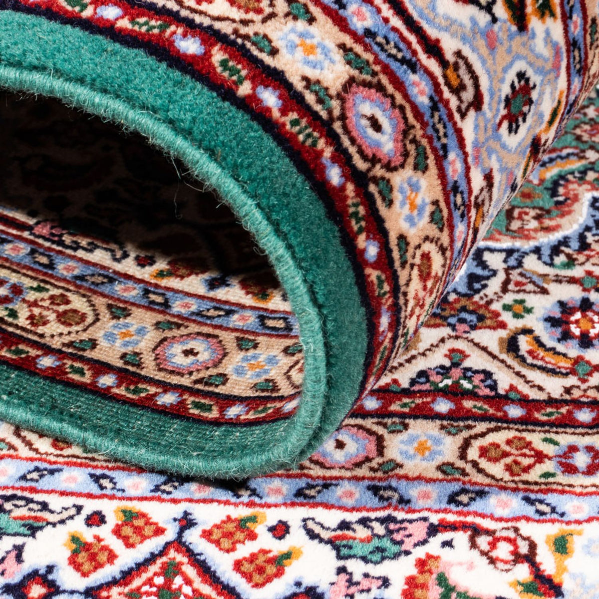 Perser Rug - Classic - Royal - 133 x 77 cm - light green