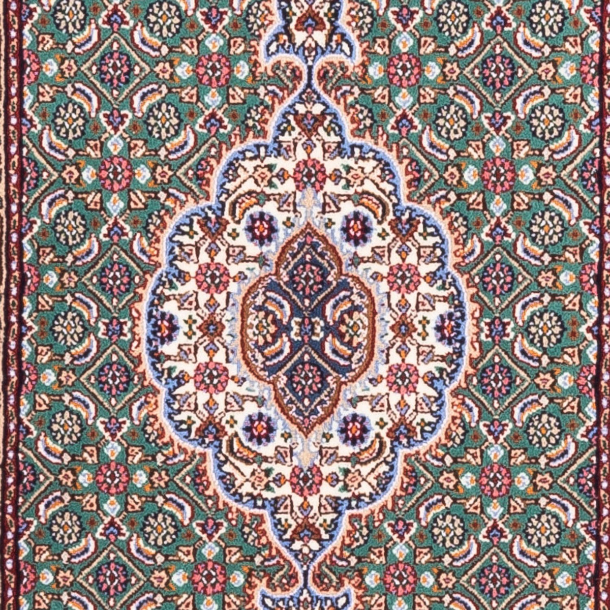 Perser Rug - Classic - Royal - 132 x 80 cm - light green