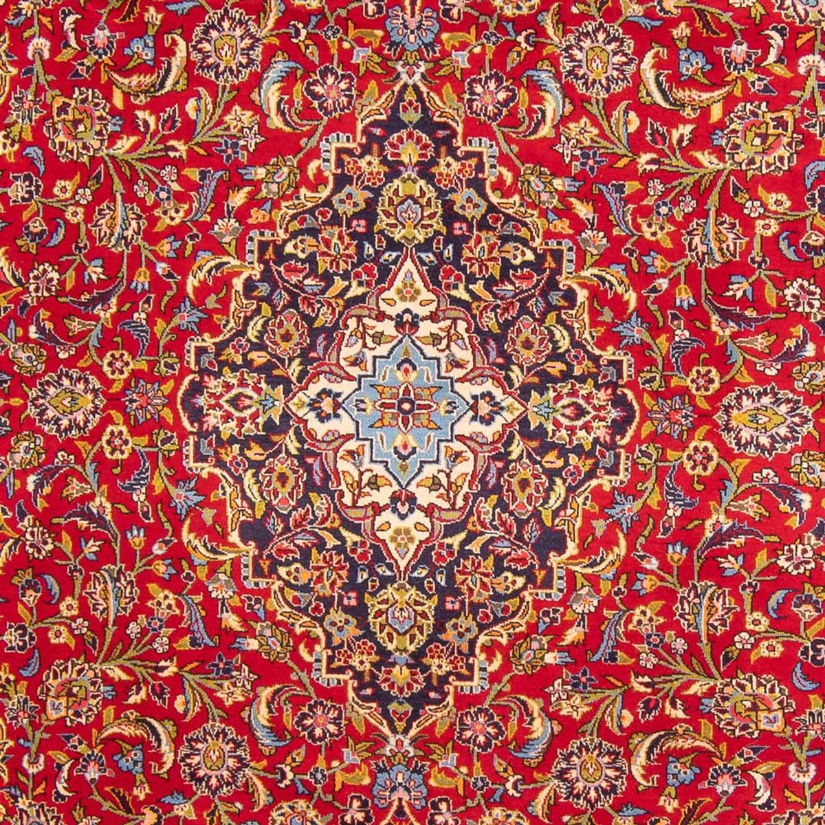Perser Rug - Keshan - 288 x 206 cm - red