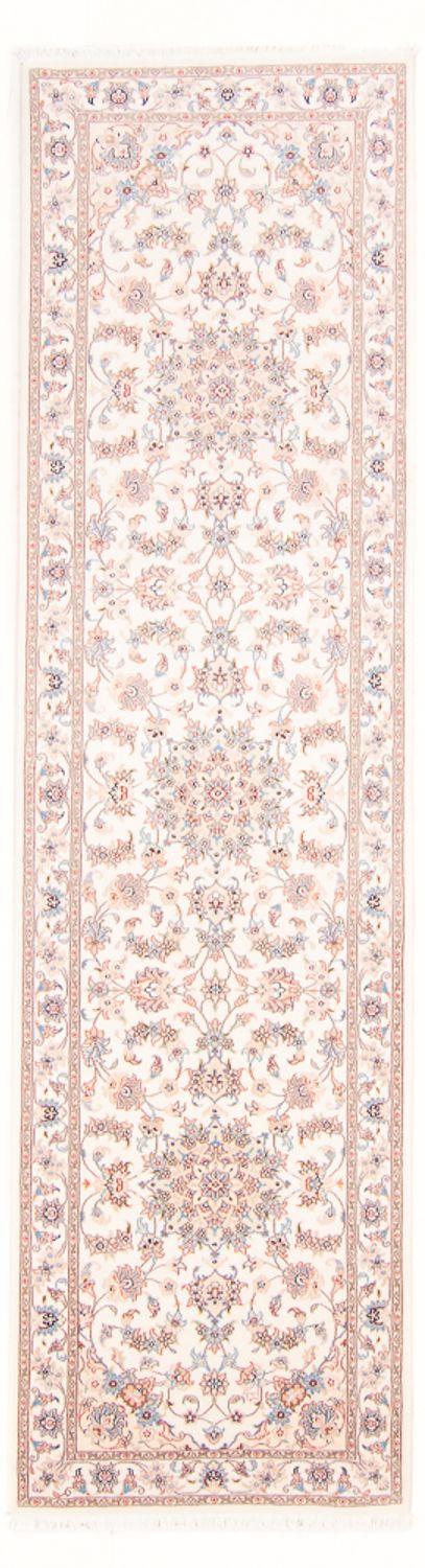 Runner Perser Rug - Tabriz - Royal - 296 x 80 cm - cream