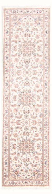 Runner Perser Rug - Tabriz - Royal - 296 x 80 cm - cream