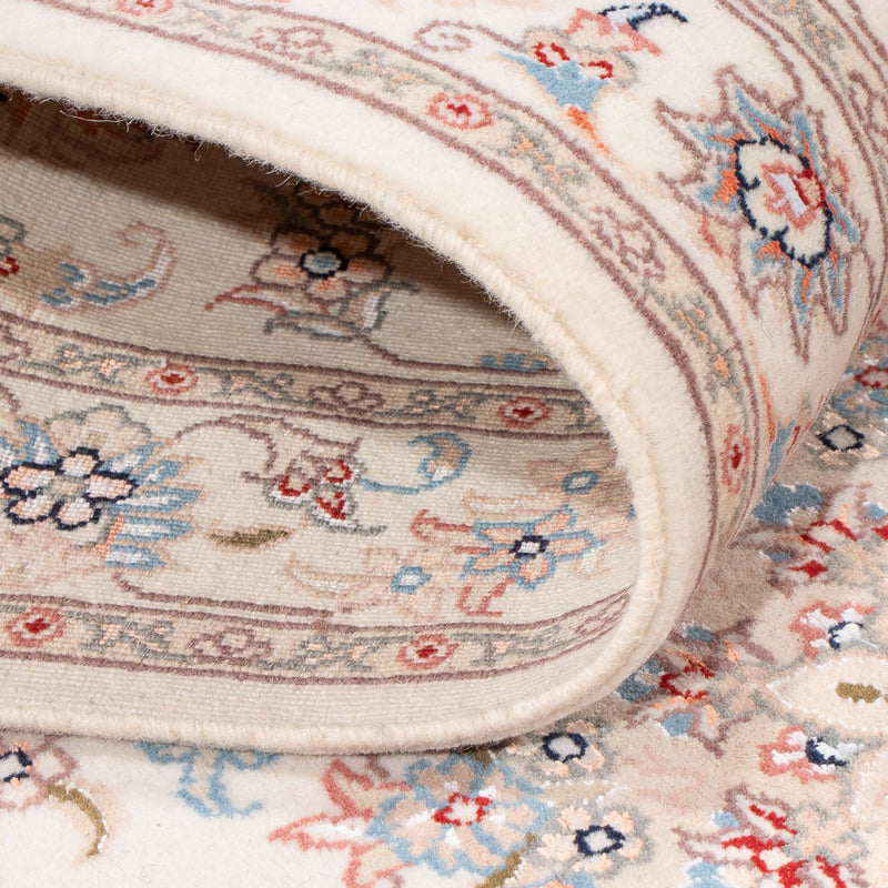 Runner Perser Rug - Tabriz - Royal - 296 x 80 cm - cream