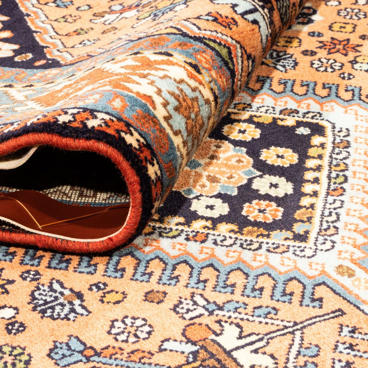 Perser Rug - Nomadic - 305 x 202 cm - terracotta