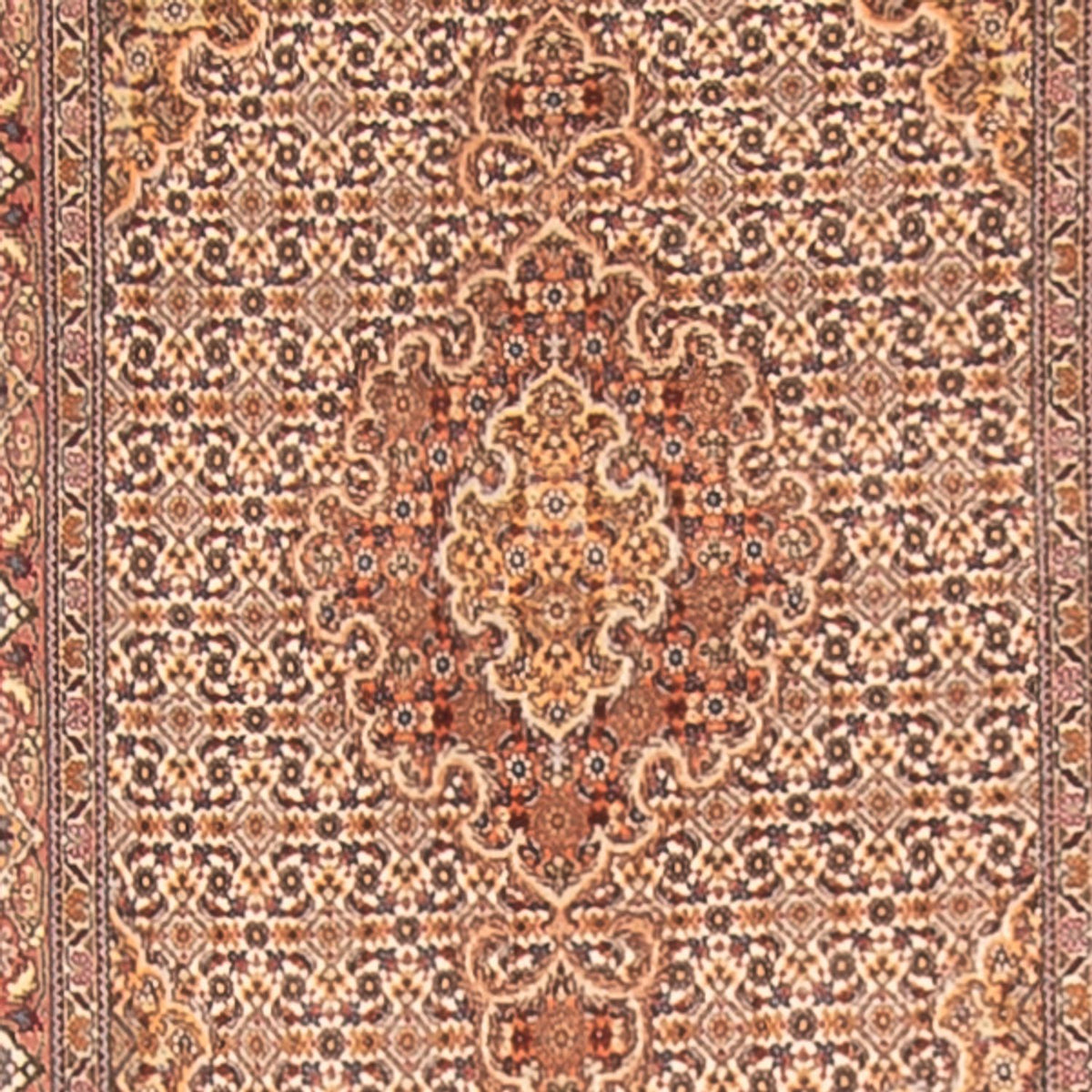 Runner Perser Rug - Tabriz - Royal - 400 x 80 cm - beige