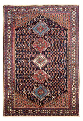 Perser Rug - Nomadic - 300 x 204 cm - dark blue