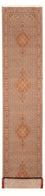 Runner Perser Rug - Tabriz - Royal - 407 x 78 cm - beige