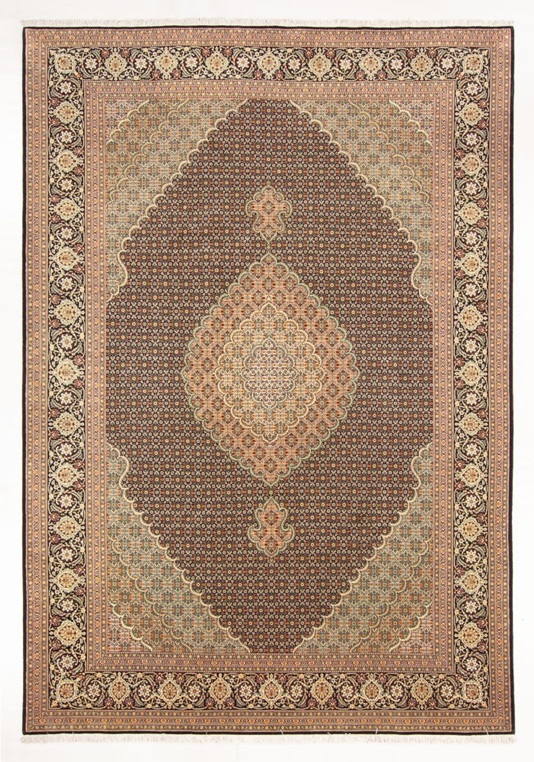 Perser Rug - Tabriz - Royal - 296 x 199 cm - dark blue