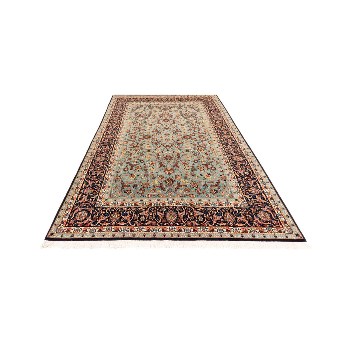 Perser Rug - Isfahan - Premium - 240 x 150 cm - green