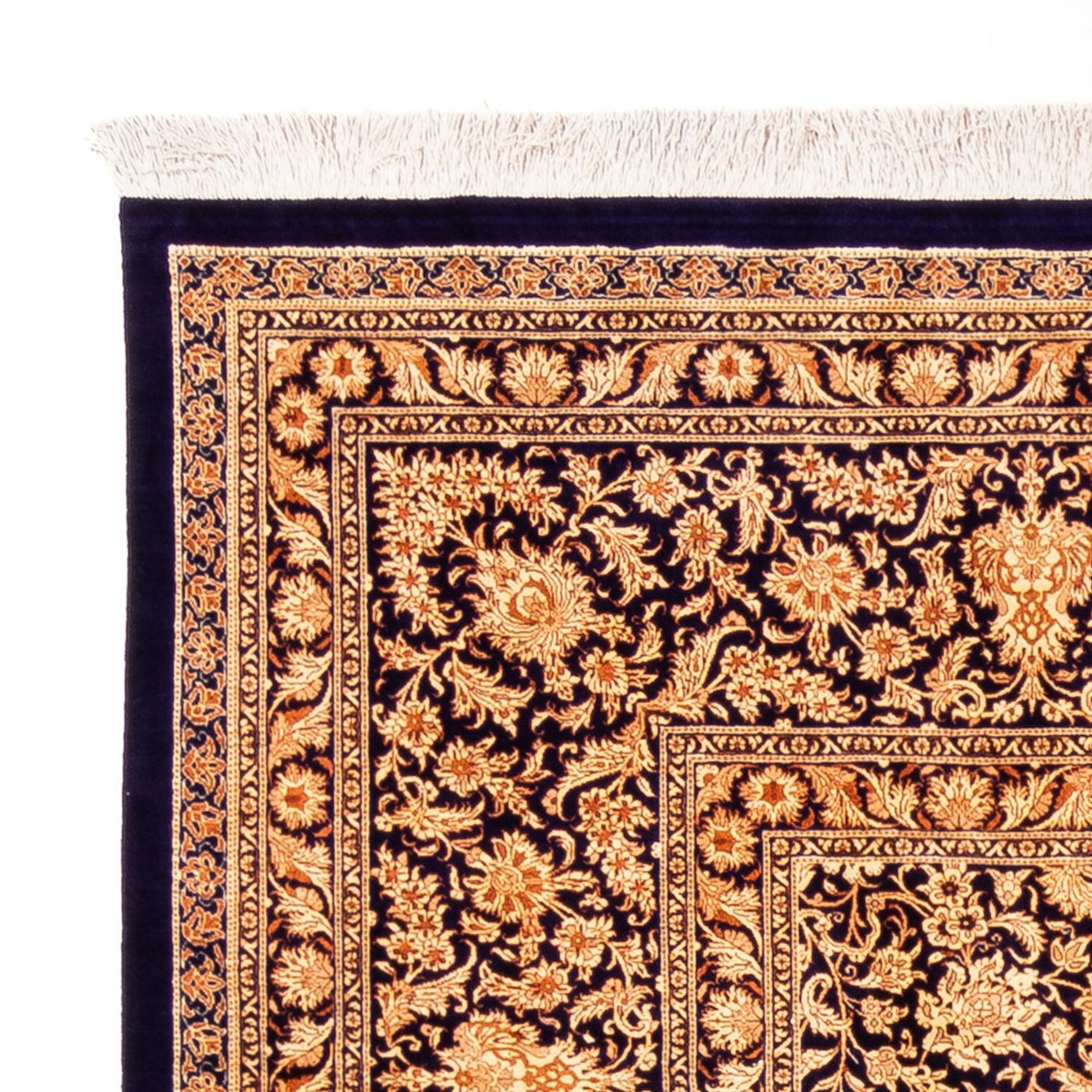 Qom Silk Rug 247x243cm - Persian Rugs