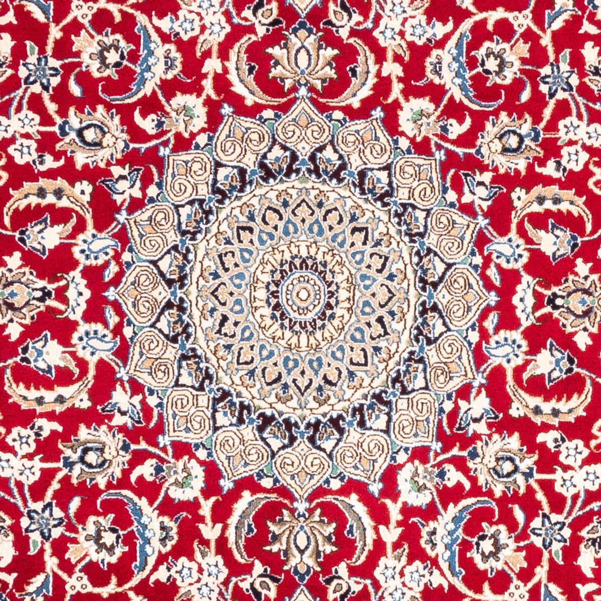 Perser Rug - Nain - 246 x 156 cm - red