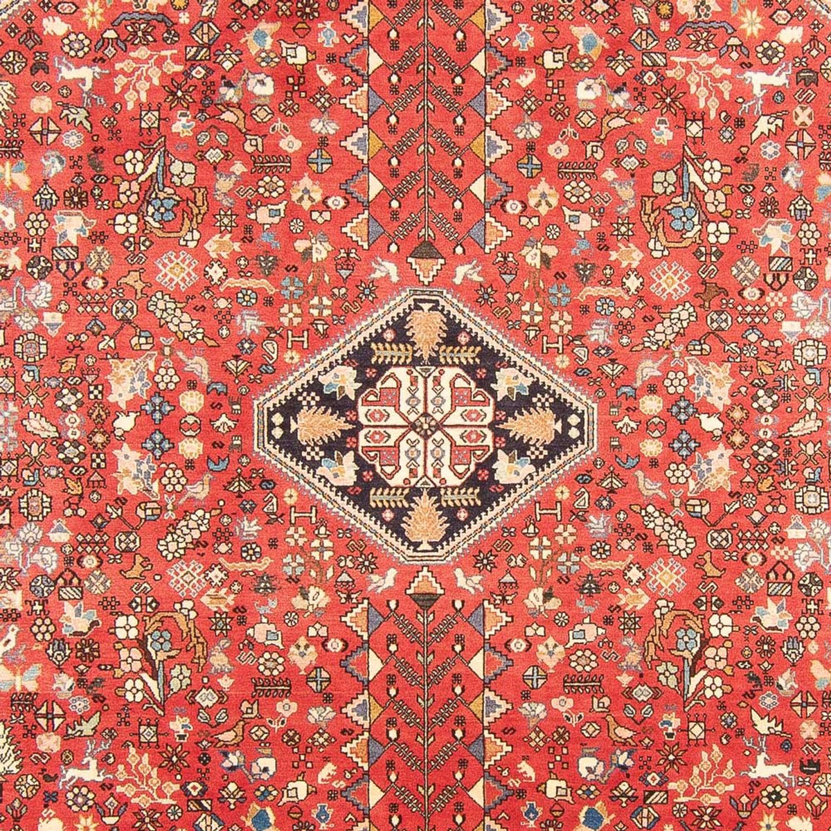 Perser Rug - Nomadic - 308 x 205 cm - red