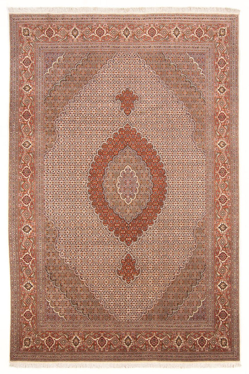 Perser Rug - Tabriz - Royal - 304 x 195 cm - dark beige