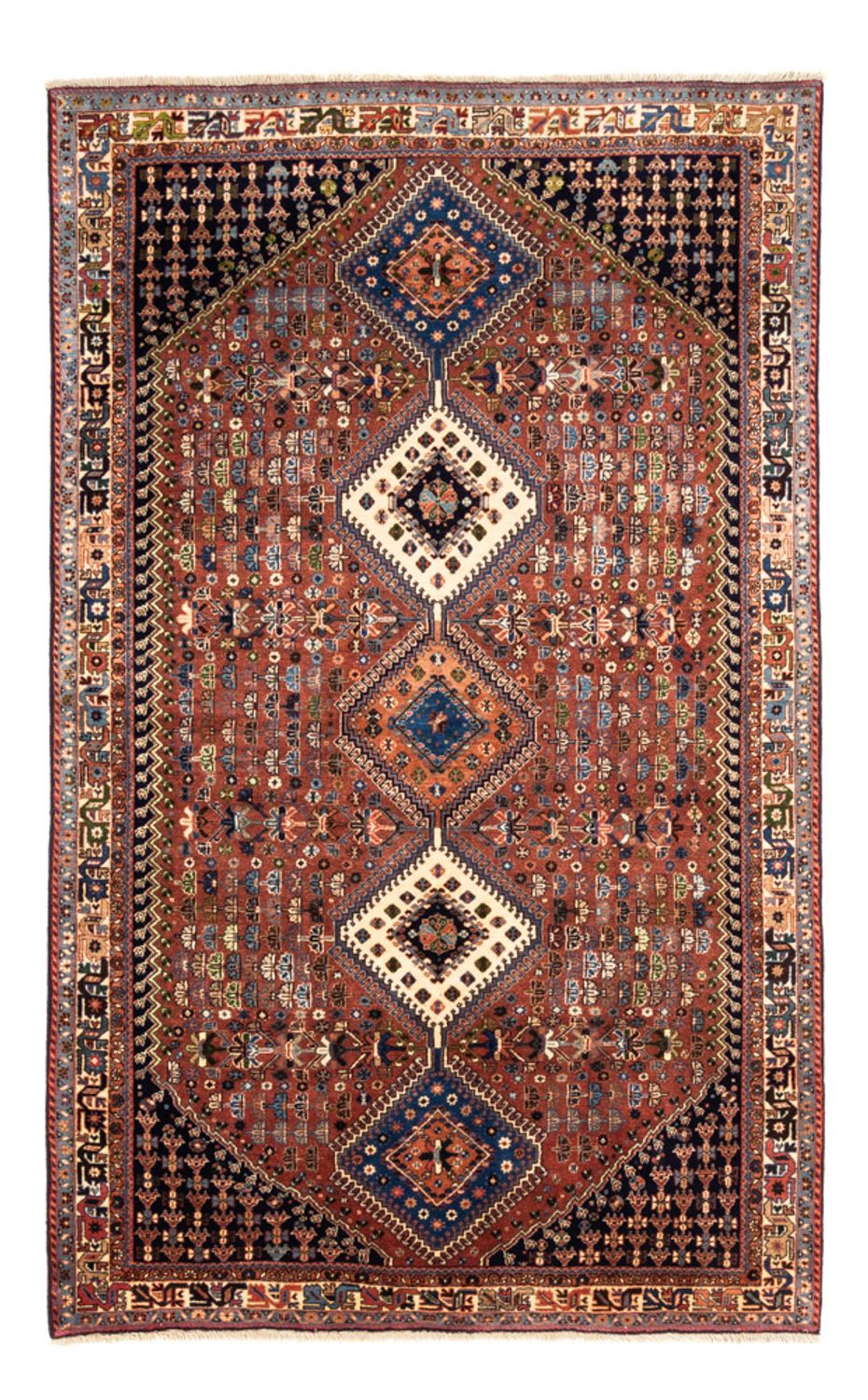 Runner Perser Rug - Nomadic - 230 x 146 cm - red