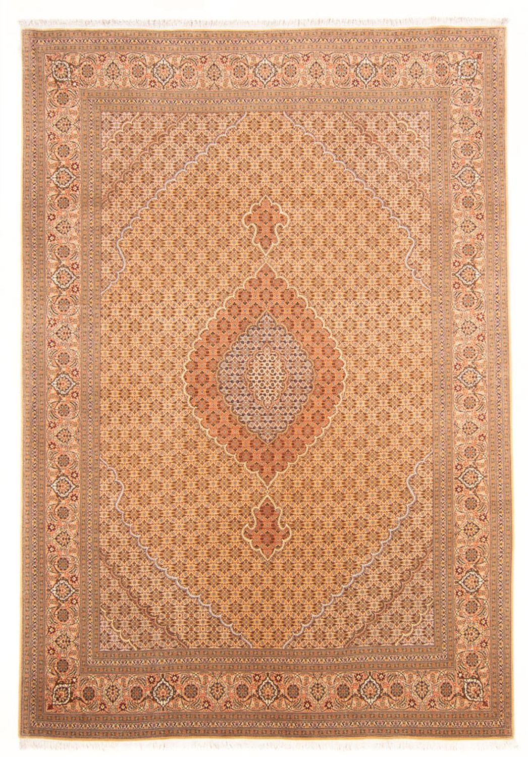 Perser Rug - Tabriz - Royal - 300 x 200 cm - light beige