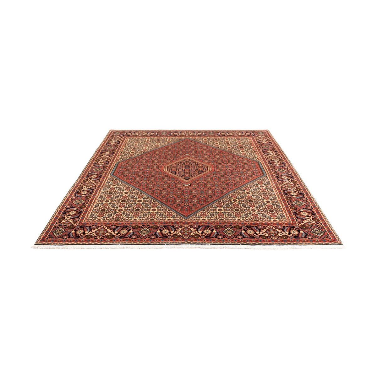 Perser Rug - Bidjar - 233 x 200 cm - light red
